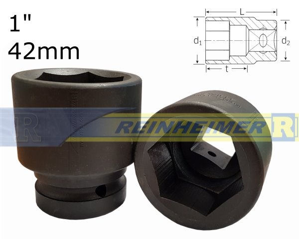 Kraftstecknuss 1*42k