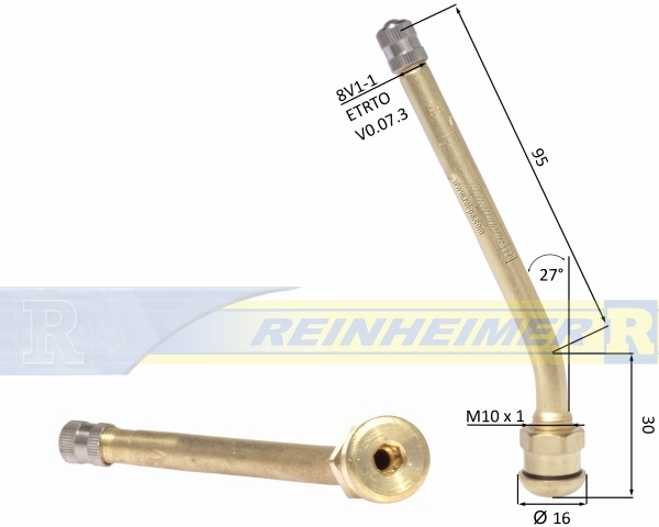 Vent-Steilschulter/27-9,7/125MS/VE10