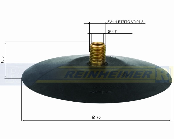Ventilplatte V3.08.3 VG8/80/VE10