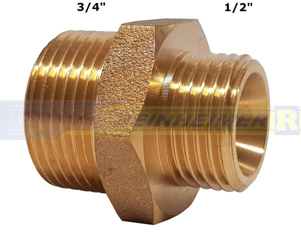 Red-Nippel 1/2*3/4 MS