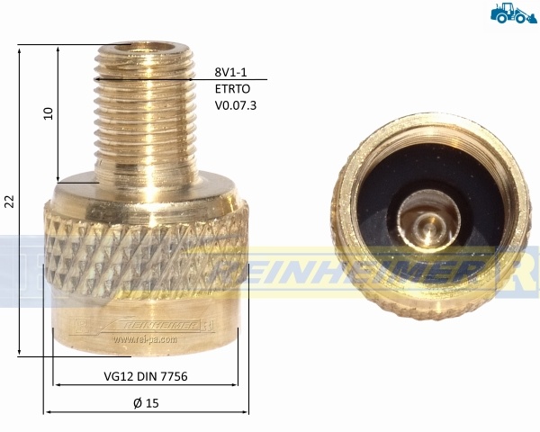 AD-2/Adaptor-cap/VG8a/VG12i/VE10