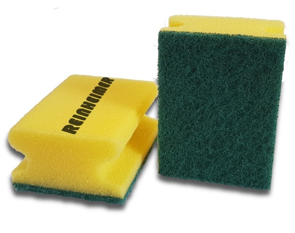 Pad-Schwamm gelb/grün