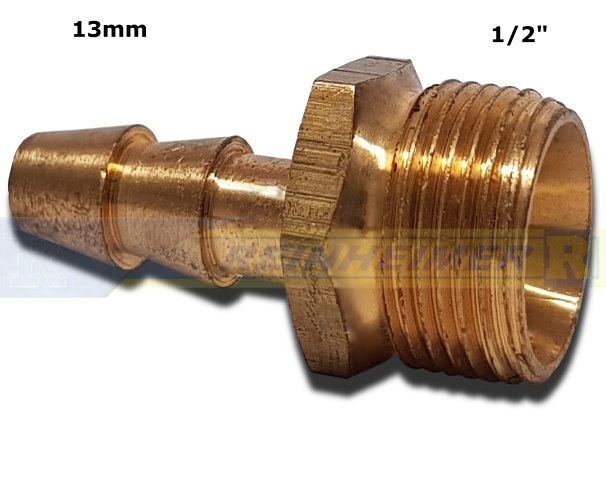 Schlauchtülle 13mm, G1/2A=21mm