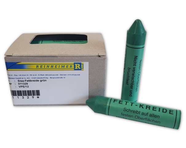 Sisa-Fettkreide grün/VE12