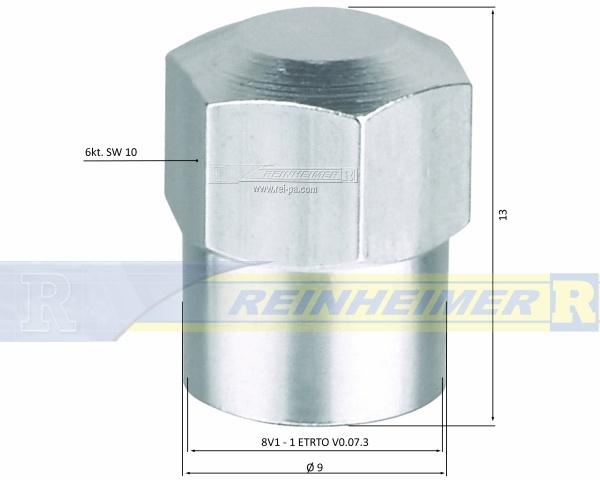 A-Cap-long Chrom/VE100