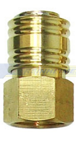 Einhandkupplung 1/2 I=18,6mm