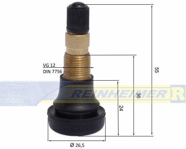 TR618A/15,8/L=55,5/SIV/VE4