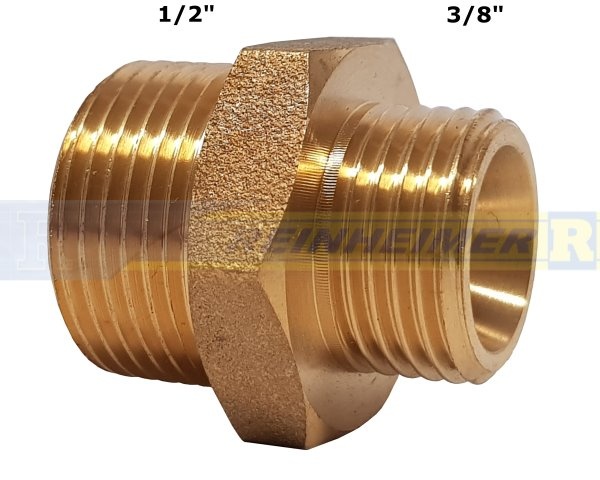 Doppelnippel 1/2 a*3/8 i