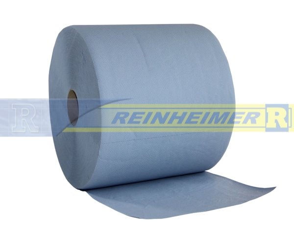 Putzrolle blau, 2-lagig/22cm