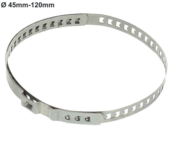 Clip-Hose-Clamp 45 bis 120mm/VE50