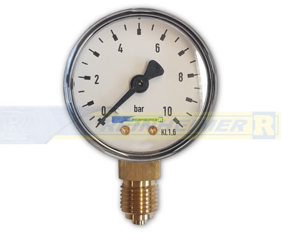 Manometer für Booster 0-10   D50*G-1/4"