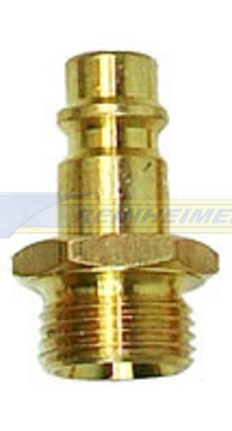 Stecknippel G3/8 A=16,7mm *