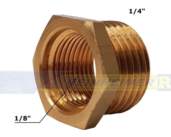Red-Muffe 1/4*1/8 i(13,2mm/8,6mm)