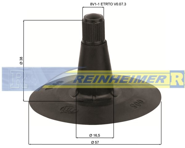PKW-Ventil TR15 V2.01.2/VE10