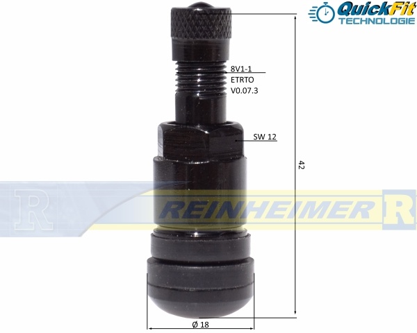 AL-525-QF-black/11,3/SW-12/L=42/VE20
