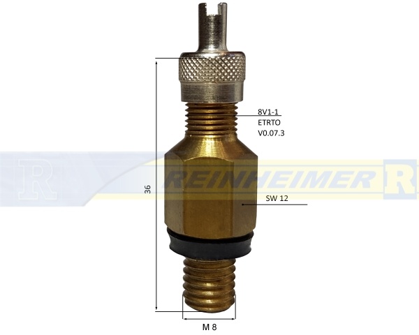 Tankventil M8*1,25 GD/VE10